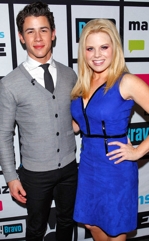 Nick Jonas, Megan Hilty Nick Jonas, Megan Hilty